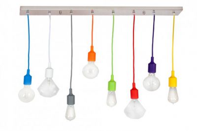 Lampa Colorful Bulbs bunt 8  - Invicta Interior